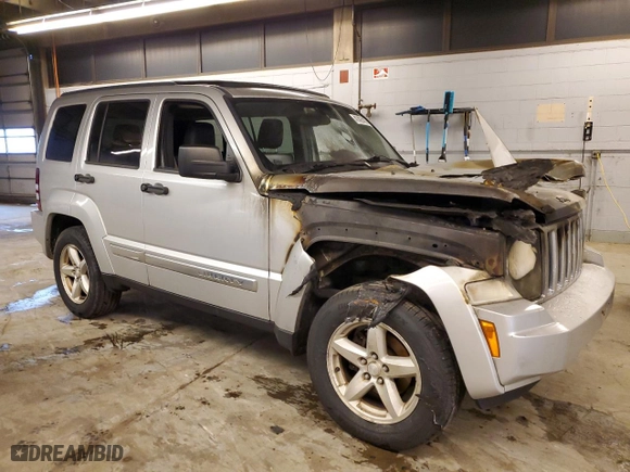 2009 Jeep Liberty Limited with VIN 1J8GN58K39W537063, listed as a Copart auction lot 41483495 with 0 mi miles and Salvage Title. Bid and sale history available at carsss.com. Image 4.
