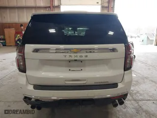 2023 Chevrolet Tahoe Premier with VIN 1GNSKSKD0PR217513, listed as a IAAI auction lot 41779222 with 55,424 mi miles. Bid and sale history available at carsss.com. Image 16.