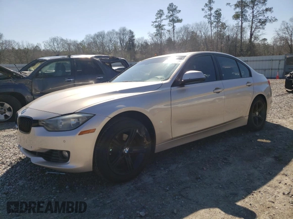 2013 BMW 3 Series 328i with VIN WBA3C1C53DK104572, listed as a Copart auction lot 43757045 with 144,207 mi miles and Salvage Title. Bid and sale history available at carsss.com. Image 1.