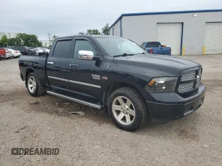 2013 Ram 1500 Tradesman with VIN 1C6RR7ST8DS721214, listed as a Copart auction lot 62301185 with 113,382 mi miles and Salvage title. Bid and sale history available at DreamBid. Image 4.