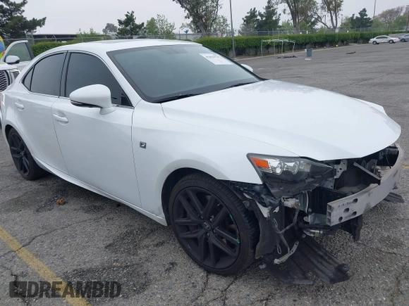 2016 Lexus IS 200t with VIN JTHBA1D22G5033018, listed as a IAAI auction lot 42029792 with 105,488 mi miles and . Bid and sale history available at DreamBid. Image 1.