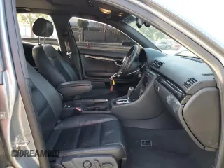 2007 Audi A4 2.0T with VIN WAUBF78E87A113423, listed as a Copart auction lot 43648765 with 114,734 mi miles and Salvage Title. Bid and sale history available at carsss.com. Image 7.