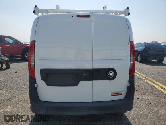 2017 Ram ProMaster City Cargo Tradesman z VIN ZFBERFAB7H6E71317, wystawiony jako Copart lot #59915055 z przebiegiem 93 183 mil mil oraz Szkoda całkowita • Salvage title. Historia ofert i sprzedaży dostępna na DreamBid. Obrazek 6.