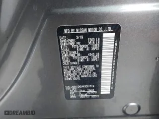 2019 Nissan Armada SL with VIN JN8AY2ND4K9091619, listed as a IAAI auction lot 41410978 with 98,452 mi miles. Bid and sale history available at carsss.com. Image 9.