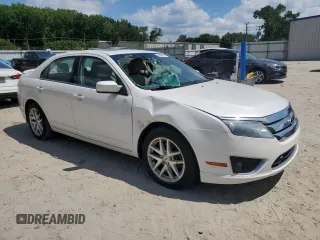 2012 Ford Fusion SEL with VIN 3FAHP0JG6CR358725, listed as a Copart auction lot 62495615 with 137,295 mi miles and Salvage title. Bid and sale history available at DreamBid. Image 4.