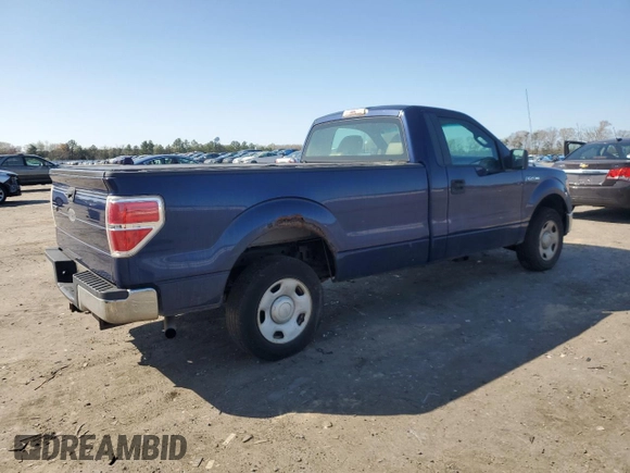 2009 Ford F-150 XL with VIN 1FTRF12W09KA76722, listed as a Copart auction lot 51442745 with 193,584 mi miles and Clean Title. Bid and sale history available at carsss.com. Image 3.