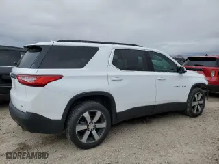 2020 Chevrolet Traverse LT Leather with VIN 1GNEVHKW2LJ245489, listed as a Copart auction lot 48779355 with 87,557 mi miles and Salvage Title. Bid and sale history available at carsss.com. Image 3.