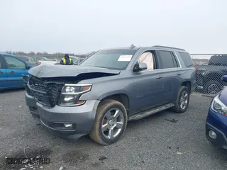 2018 Chevrolet Tahoe LT with VIN 1GNSKBKC9JR245289, listed as a IAAI auction lot 41617113 with 1 mi miles. Bid and sale history available at carsss.com. Image 2.
