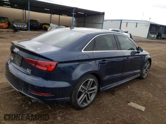 2018 Audi A3 Sedan Premium Plus with VIN WAUJ8GFF9J1001612, listed as a Copart auction lot 45247504 with 59,386 mi miles. Bid and sale history available at carsss.com. Image 3.