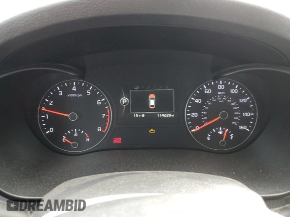 2016 Kia Optima SX Turbo with VIN 5XXGW4L2XGG041293, listed as a Copart auction lot 44734105 with 114,228 mi miles and Salvage Title. Bid and sale history available at carsss.com. Image 9.