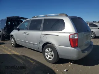 2006 Kia Sedona LX with VIN KNDMB233X66049953, listed as a Copart auction lot 76672044 with 126,837 mi miles and Salvage Title. Bid and sale history available at carsss.com. Image 2.