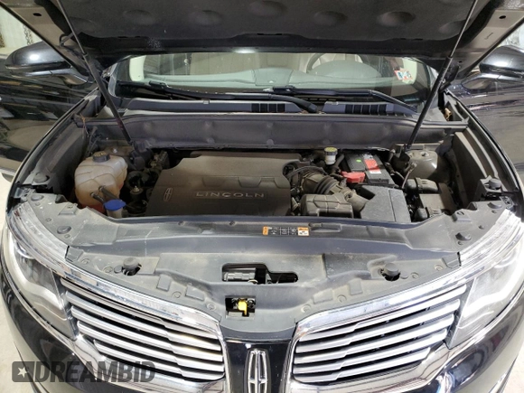 2017 Lincoln MKX Reserve with VIN 2LMPJ8LRXHBL50654, listed as a Copart auction lot 52284685 with 84,480 mi miles and Salvage Title. Bid and sale history available at carsss.com. Image 12.