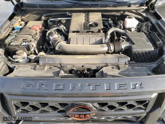 2023 Nissan Frontier PRO-4X with VIN 1N6ED1EK3PN667150, listed as a Copart auction lot 45538525 with 50,898 mi miles and Salvage Title. Bid and sale history available at carsss.com. Image 12.