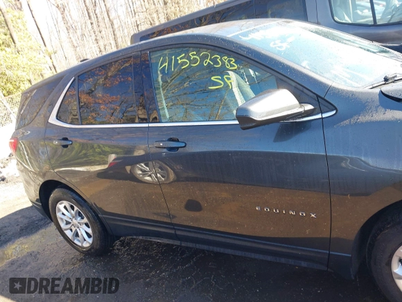 2019 Chevrolet Equinox LT with VIN 2GNAXUEV4K6187658, listed as a IAAI auction lot 41552383 with 107,543 mi miles and . Bid and sale history available at DreamBid. Image 13.