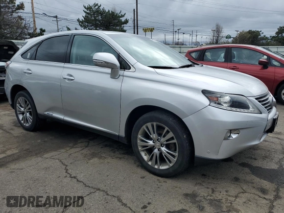 2013 Lexus RX with VIN JTJZB1BAXD2006974, listed as a Copart auction lot 49741525 with 154,651 mi miles and Salvage Title. Bid and sale history available at carsss.com. Image 4.
