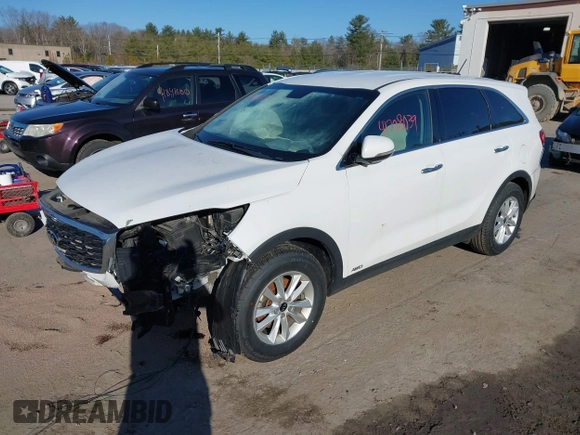 2019 Kia Sorento LX with VIN 5XYPGDA37KG526732, listed as a IAAI auction lot 41708039 with 75,963 mi miles. Bid and sale history available at carsss.com. Image 18.