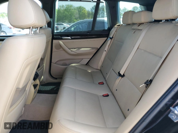 2014 BMW X3 xDrive35i with VIN 5UXWX7C53EL984609, listed as a Copart auction lot 53712325 with 138,180 mi miles and Salvage Title. Bid and sale history available at DreamBid. Image 11.