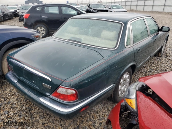 1998 Jaguar XJ with VIN SAJHX1246WC836876, listed as a Copart auction lot 89115605 with 43,258 mi miles and Clean Title. Bid and sale history available at carsss.com. Image 3.
