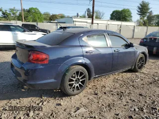 2013 Dodge Avenger SXT with VIN 1C3CDZCG7DN616354, listed as a Copart auction lot 54708385 with 183,876 mi miles and Salvage Title. Bid and sale history available at carsss.com. Image 3.