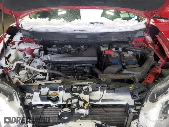 2017 Nissan Rogue SL with VIN JN8AT2MV8HW004985, listed as a Copart auction lot 45504535 with 103,013 mi miles and Salvage Title. Bid and sale history available at carsss.com. Image 12.