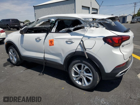 2020 Buick Encore GX Preferred with VIN KL4MMCSL8LB119349, listed as a Copart auction lot 59854525 with 44,837 mi miles and Salvage title. Bid and sale history available at DreamBid. Image 2.