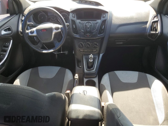 2014 Ford Focus ST with VIN 1FADP3L98EL459538, listed as a Copart auction lot 76682344 with 168,273 mi miles and Non Repairable. Bid and sale history available at carsss.com. Image 8.