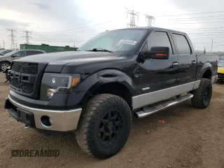 2011 Ford F-150 XLT with VIN 1FTFW1ET4BFC98666, listed as a Copart auction lot 59034455 with 175,742 mi miles and Salvage title. Bid and sale history available at DreamBid. Image 1.
