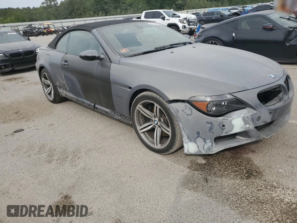 2007 BMW 6 Series M6 z VIN WBSEK93557CY78648, wystawiony jako Copart lot #52179345 z przebiegiem 22 453 mil mil oraz Szkoda całkowita • Salvage title. Historia ofert i sprzedaży dostępna na DreamBid. Obrazek 4.