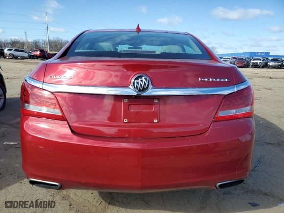 2014 Buick LaCrosse Premium I with VIN 1G4GD5G34EF156669, listed as a Copart auction lot 50177475 with 81,553 mi miles and Clean Title. Bid and sale history available at carsss.com. Image 6.