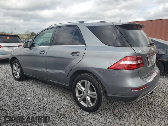2015 Mercedes-Benz M ML 350 with VIN 4JGDA5JB9FA453494, listed as a Copart auction lot 51748755 with 120,682 mi miles and Clean Title. Bid and sale history available at carsss.com. Image 2.
