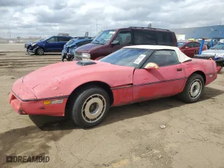 1986 Chevrolet Corvette with VIN 1G1YY6783G5901816, listed as a Copart auction lot 54117865 with 49,204 mi miles and Clean Title. Bid and sale history available at carsss.com. Image 1.