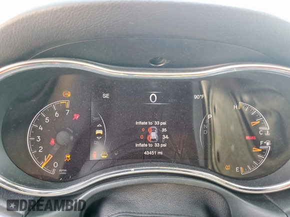 2020 Jeep Grand Cherokee Laredo E z VIN 1C4RJFAG4LC207920, wystawiony jako Copart lot #58726915 z przebiegiem 43 451 mil mil oraz Szkoda całkowita • Salvage title. Historia ofert i sprzedaży dostępna na DreamBid. Obrazek 9.