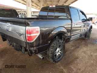 2013 Ford F-150 XL with VIN 1FTFW1ET4DFB45160, listed as a IAAI auction lot 41929492 with 190,320 mi miles and . Bid and sale history available at DreamBid. Image 4.