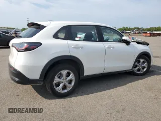 2023 Honda HR-V LX with VIN 3CZRZ2H31PM749026, listed as a Copart auction lot 59519705 with 22,810 mi miles and Salvage title. Bid and sale history available at DreamBid. Image 3.