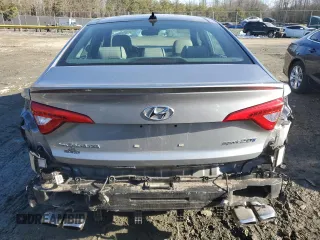 2015 Hyundai Sonata Sport with VIN 5NPE34AB7FH062706, listed as a Copart auction lot 43003835 with 78,709 mi miles and Salvage Title. Bid and sale history available at carsss.com. Image 6.