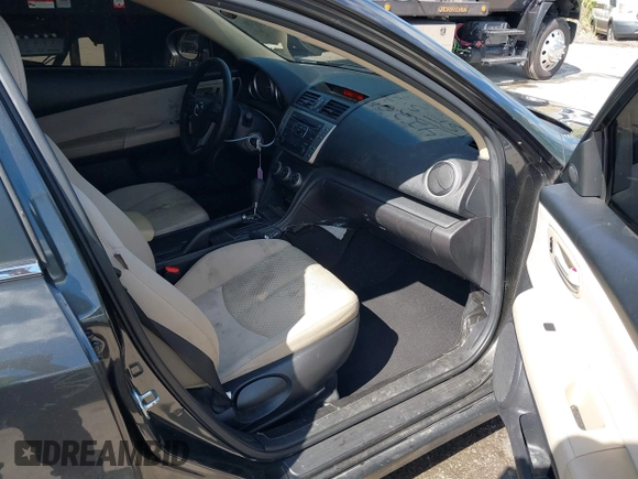 2013 Mazda 6 i Sport with VIN 1YVHZ8BH6D5M10170, listed as a IAAI auction lot 42208940 with 187,492 mi miles and . Bid and sale history available at DreamBid. Image 5.