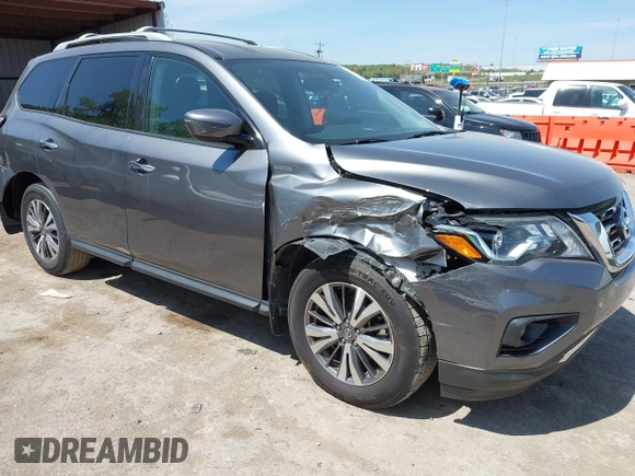 2018 Nissan Pathfinder SL with VIN 5N1DR2MN8JC659125, listed as a IAAI auction lot 42033651 with 120,934 mi miles and . Bid and sale history available at DreamBid. Image 1.