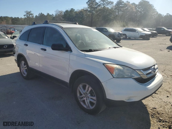 2011 Honda CR-V EX with VIN 3CZRE4H56BG702896, listed as a Copart auction lot 50377245 with 217,124 mi miles and Salvage Title. Bid and sale history available at carsss.com. Image 4.