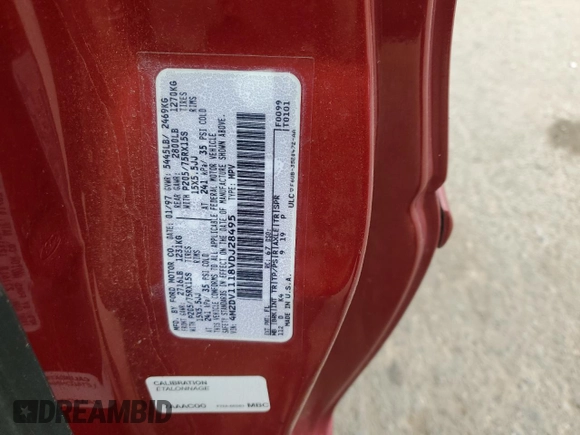 1997 Mercury Villager GS z VIN 4M2DV1118VDJ28495, wystawiony jako Copart lot #49101725 z przebiegiem 118 887 mil mil oraz Nie do naprawy • Non repairable. Historia ofert i sprzedaży dostępna na DreamBid. Obrazek 14.