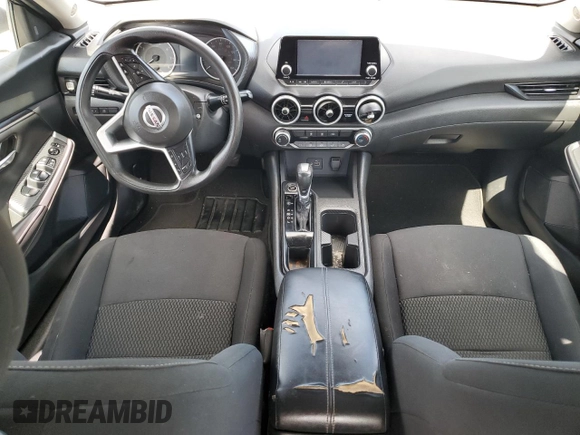 2022 Nissan Sentra S z VIN 3N1AB8BVXNY240341, wystawiony jako Copart lot #55802465 z przebiegiem Nie podano mil oraz Szkoda całkowita • Salvage title. Historia ofert i sprzedaży dostępna na DreamBid. Obrazek 8.