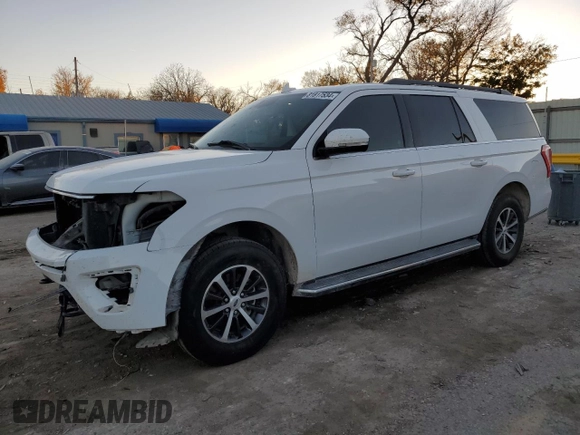 2018 Ford Expedition Max XLT z VIN 1FMJK1JT0JEA42407, wystawiony jako Copart lot #81817534 z przebiegiem 116 365 mil mil oraz Szkoda całkowita • Salvage title. Historia ofert i sprzedaży dostępna na DreamBid. Obrazek 1.