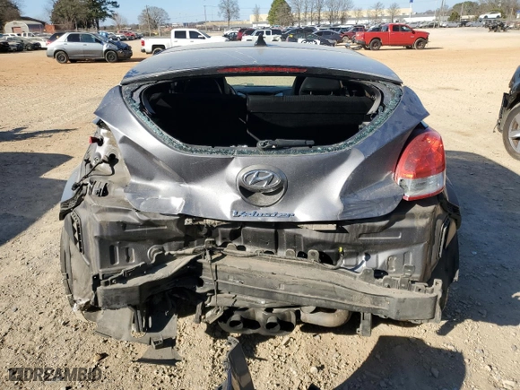 2015 Hyundai Veloster with VIN KMHTC6AD8FU242959, listed as a Copart auction lot 46479925 with 168,536 mi miles and Salvage Title. Bid and sale history available at carsss.com. Image 6.