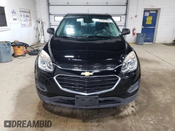 2017 Chevrolet Equinox LS with VIN 2GNFLEEK5H6334687, listed as a Copart auction lot 54076555 with 133,658 mi miles and Clean Title. Bid and sale history available at carsss.com. Image 5.