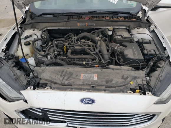 2020 Ford Fusion SE with VIN 3FA6P0HD1LR249902, listed as a Copart auction lot 53847995 with 43,140 mi miles and Salvage title. Bid and sale history available at DreamBid. Image 11.