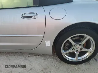 2002 Chevrolet Corvette with VIN 1G1YY32G925126640, listed as a Copart auction lot 77801494 with 0 mi miles and Salvage Title. Bid and sale history available at carsss.com. Image 12.