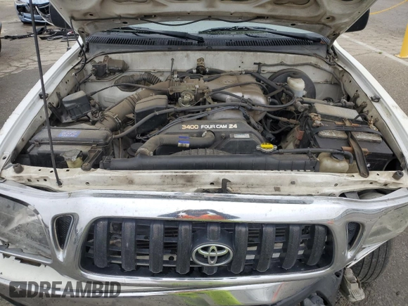 2002 Toyota Tacoma PreRunner with VIN 5TEGN92N82Z027415, listed as a Copart auction lot 49446035 with 349,964 mi miles and Salvage Title. Bid and sale history available at DreamBid. Image 11.