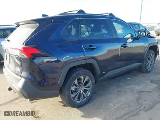 2024 Toyota RAV4 Hybrid XLE Premium with VIN 2T3B6RFV8RW082731, listed as a IAAI auction lot 41428336 with 2,377 mi miles. Bid and sale history available at carsss.com. Image 4.