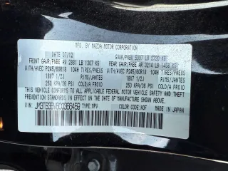 2012 Mazda CX-9 Sport with VIN JM3TB3BV6C0366459, listed as a Copart auction lot 86016734 with 129,416 mi miles and Clean Title. Bid and sale history available at carsss.com. Image 10.