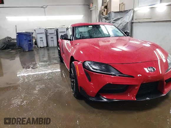 2023 Toyota Supra 3.0 with VIN WZ1DB0G03PW057335, listed as a Copart auction lot 48664395 with 11,108 mi miles and Salvage Title. Bid and sale history available at DreamBid. Image 13.
