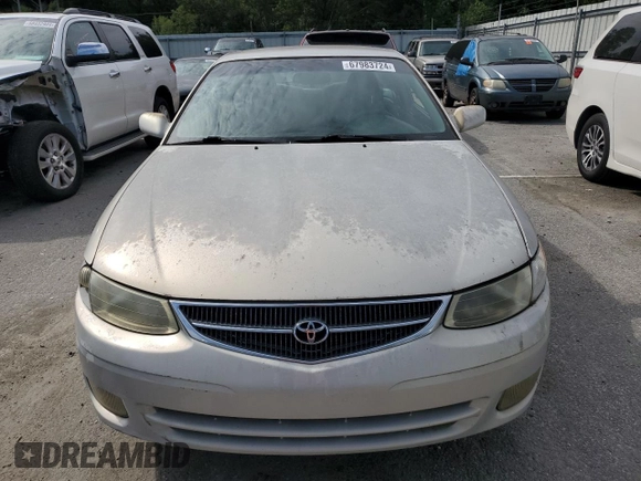 2001 Toyota Solara SE with VIN 2T1CG22P11C423837, listed as a Copart auction lot 67983724 with 358,085 mi miles and Clean Title. Bid and sale history available at carsss.com. Image 5.